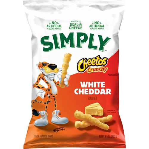 Simply Cheetos Crunchy Cheddar Blanc, 240,9 g