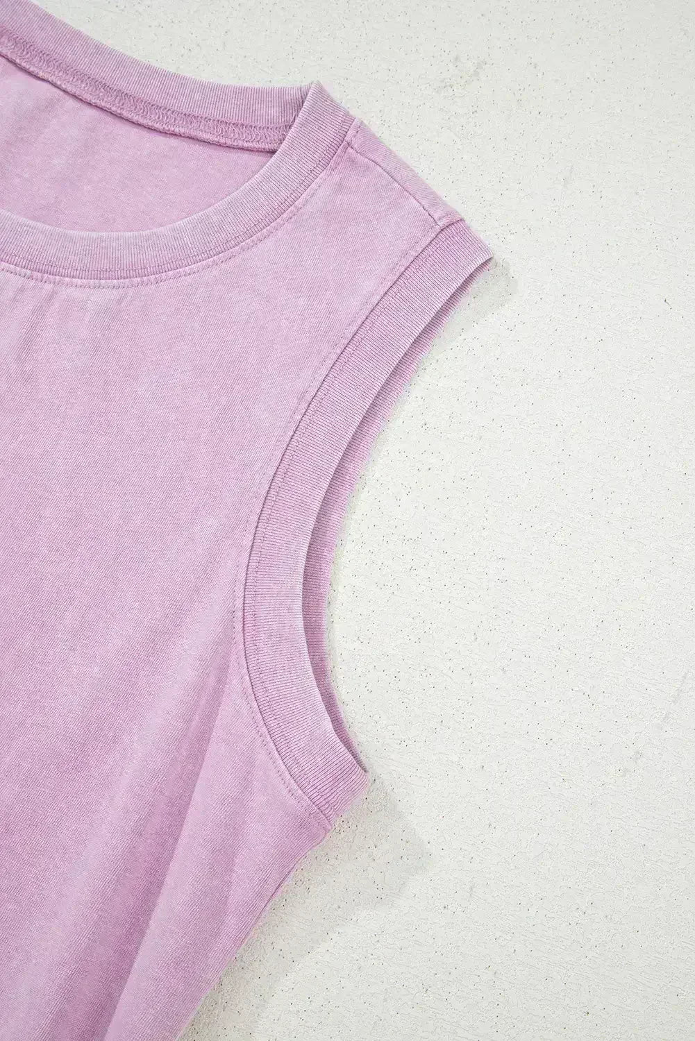 Mini-robe débardeur Beau Blue Mineral Wash à poches