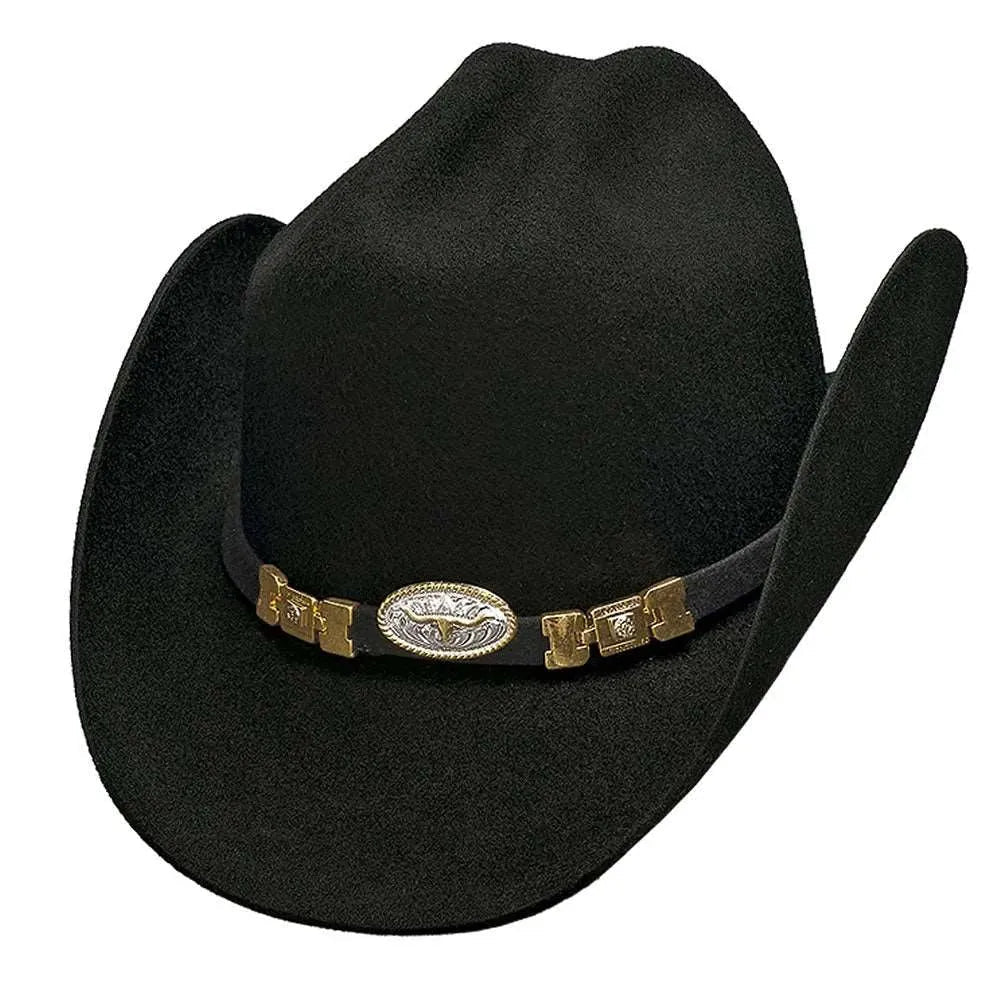 Bullhide El Jugueton - Chapeau de cowboy en feutre de laine pour enfant