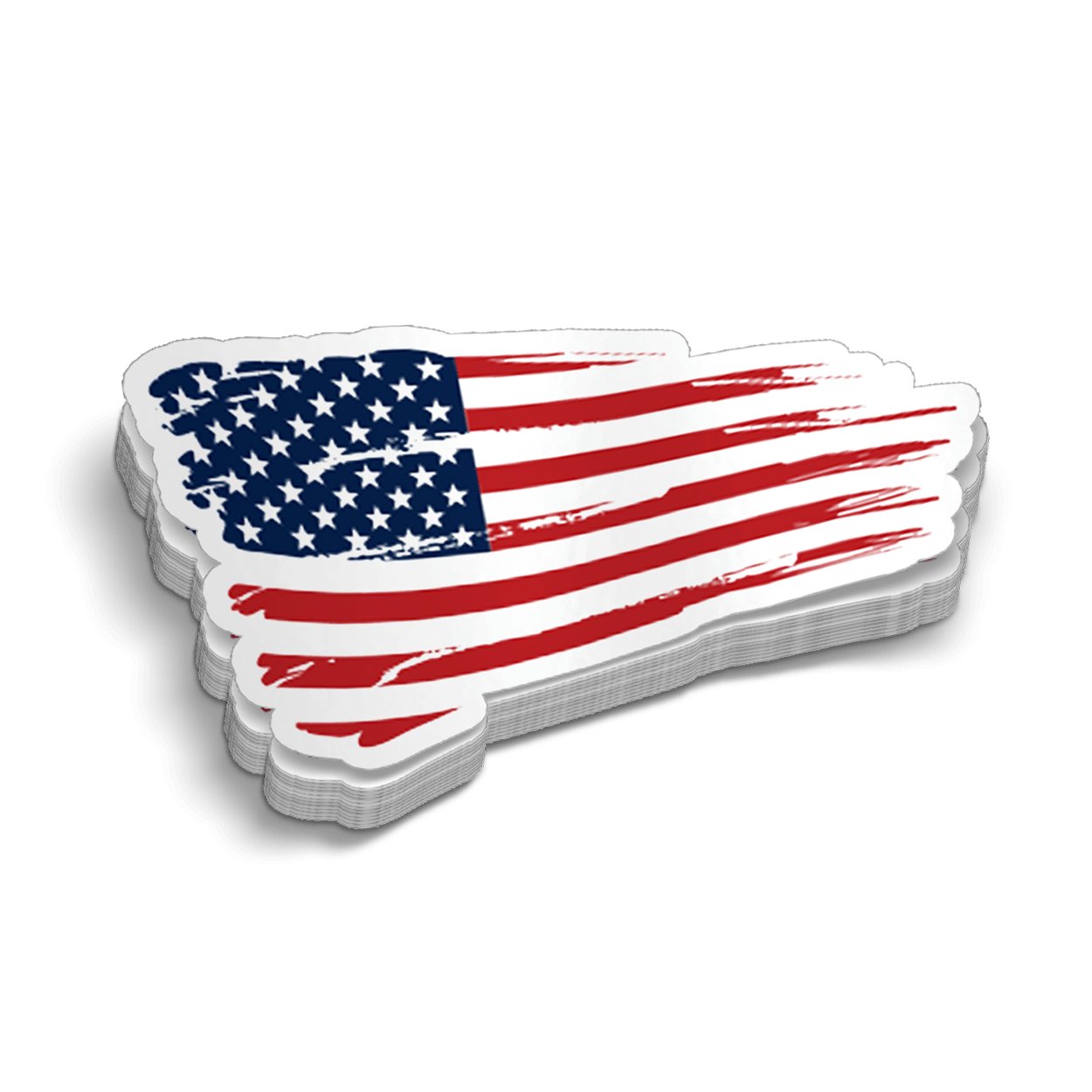 Autocollant de casque de chantier drapeau américain