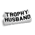 Autocollant de casque de chantier « Trophy Husband »