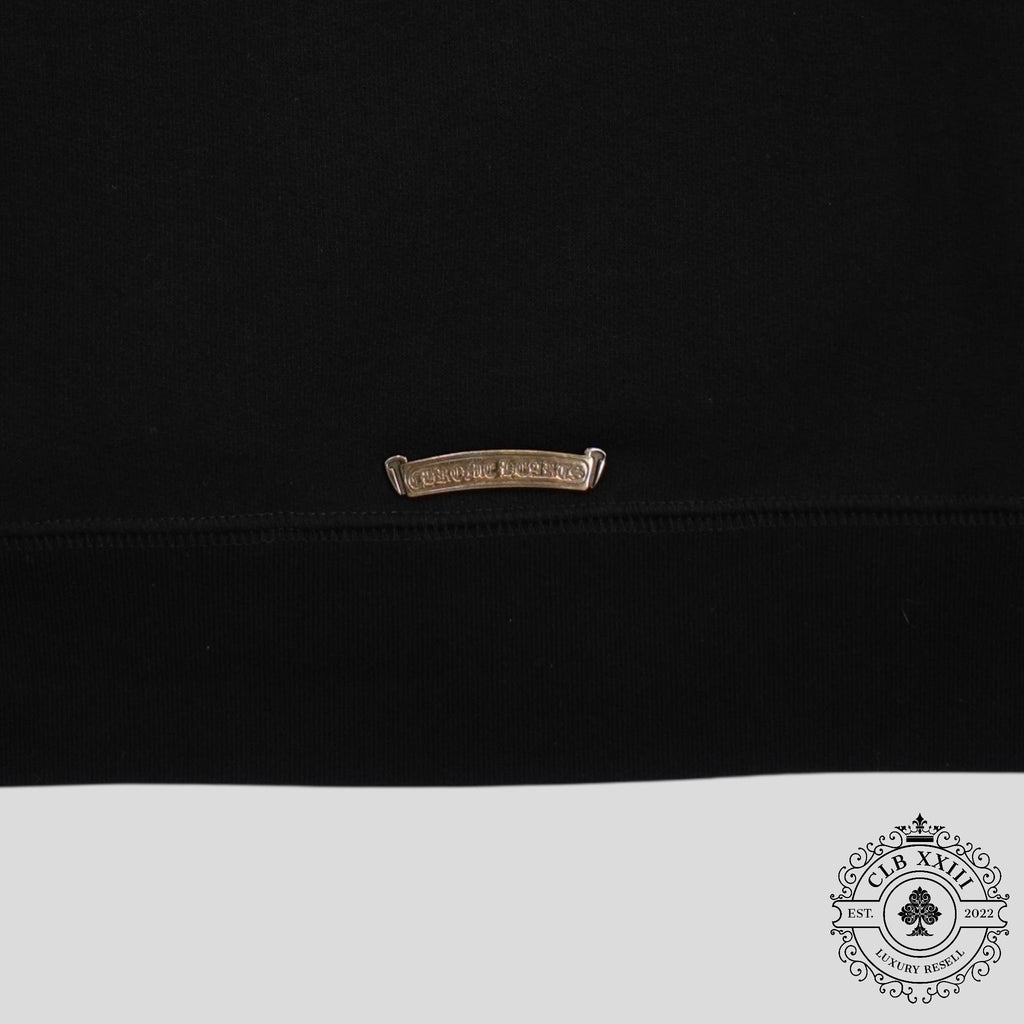 Polaire zippée Chrome Hearts CH brodée noire
