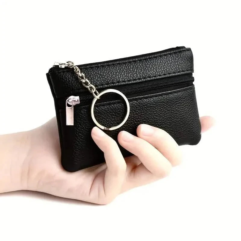 Porte-monnaie mini bourse avec porte-clés