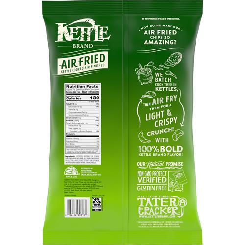 Chips de pommes de terre Kettle Brand, chips jalapeño cuites à l'air, sac format familial de 319 g