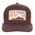Casquette Stetson Glacier Mountain Patch (chocolat/beige) - Casquette de camionneur