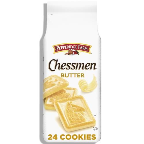 Biscuits au beurre Chessmen de Pepperidge Farm, sac de 205 g (l'emballage peut varier)
