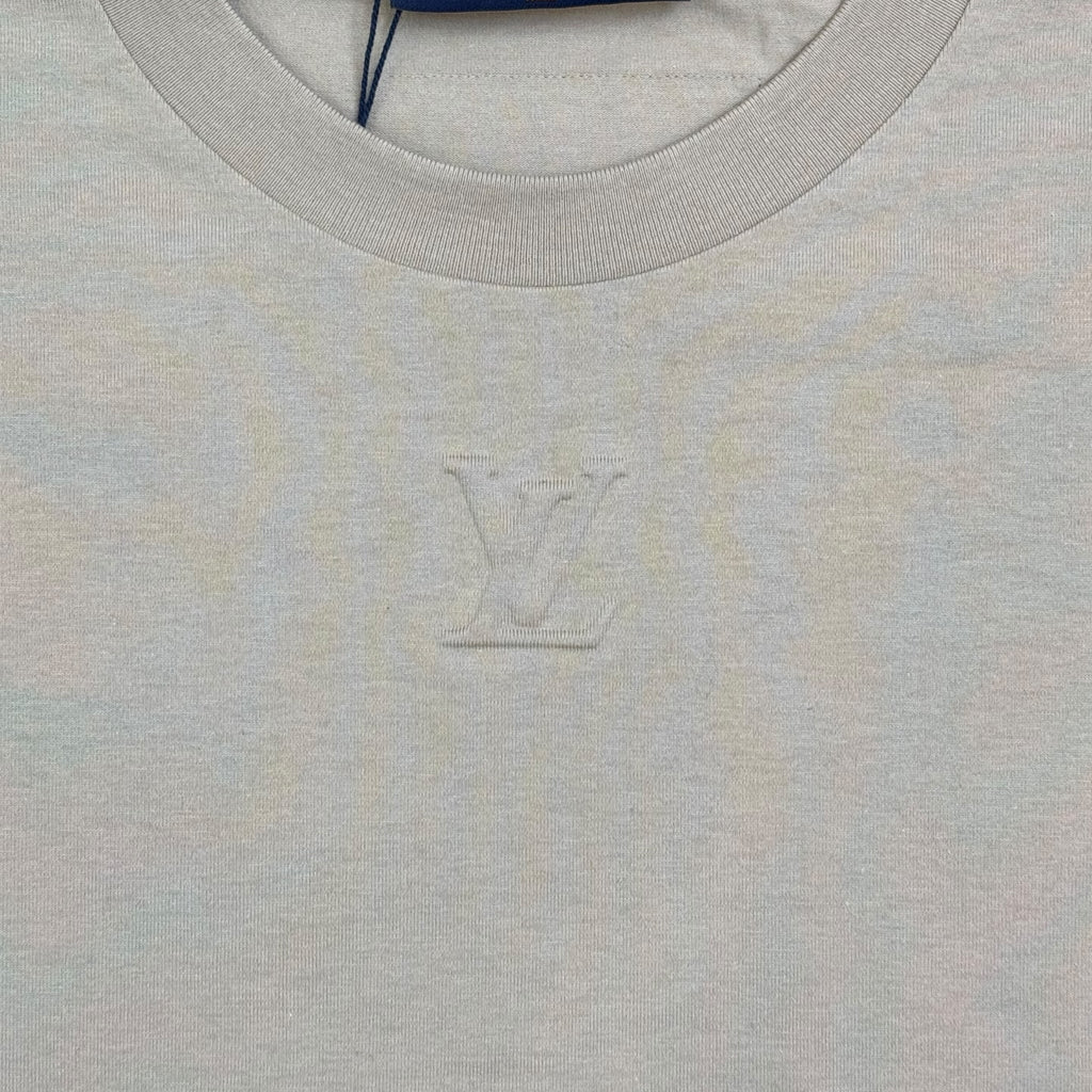 T-shirt gaufré Louis Vuitton ivoire