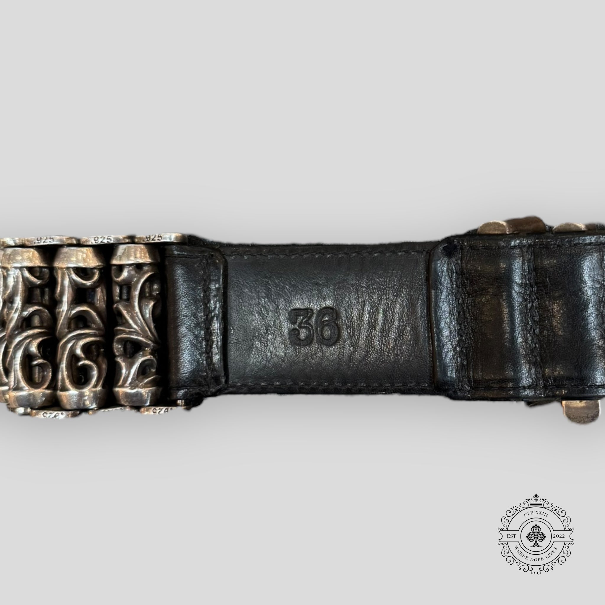 Ceinture Chrome Hearts Full Celtic Roller