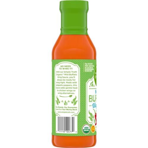 Sauce pour ailes de poulet style Buffalo Simple Truth Biologique 375 ml