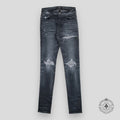 Jeans en denim Amiri Crystal MX1