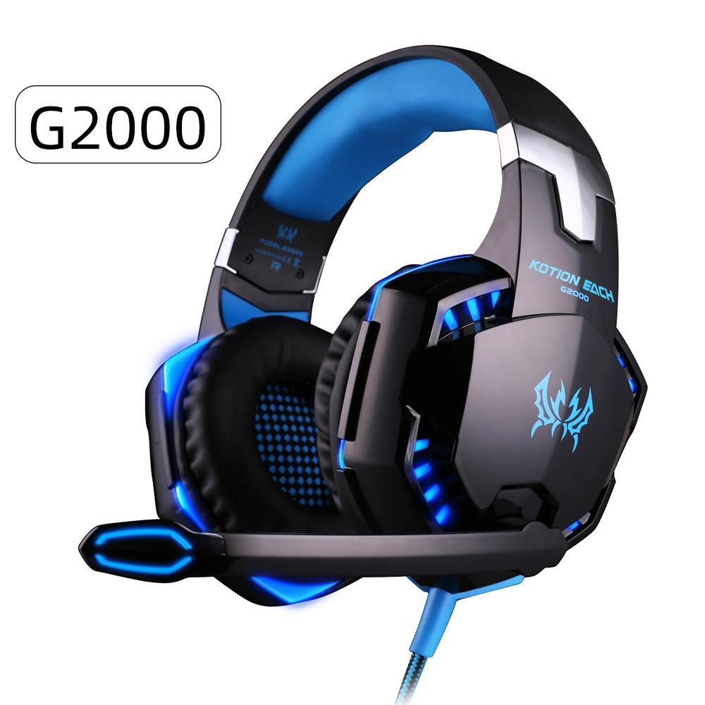 Micro-casque de jeu STEVVEX de luxe moderne supra-auriculaire pour PC et jeux, avec basses profondes et microphone filaire