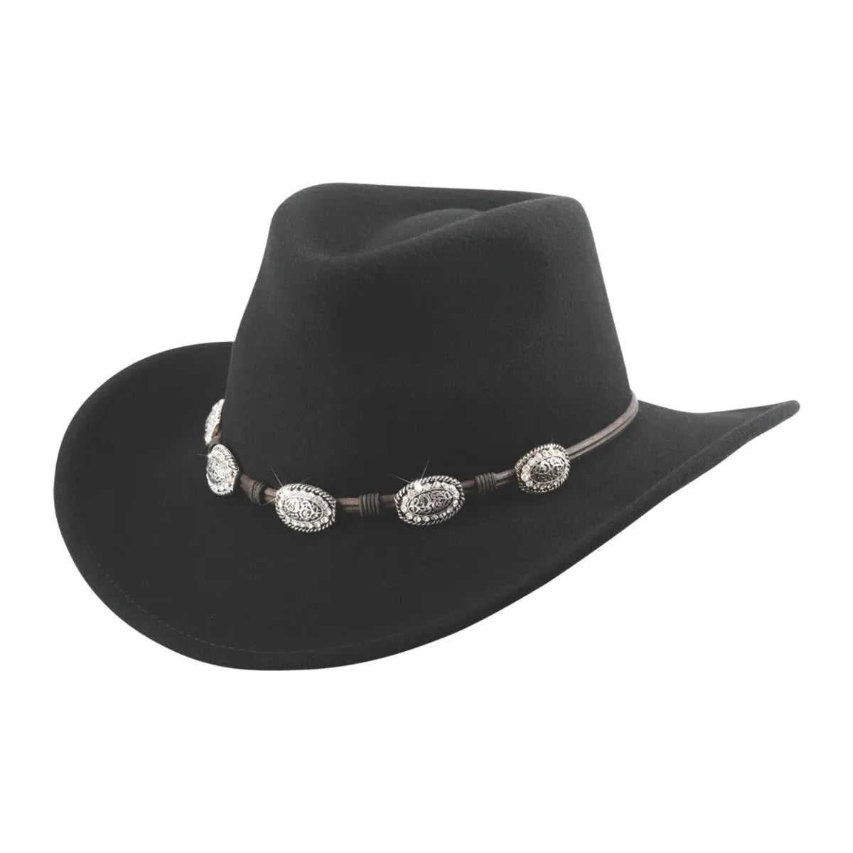 Puits à Souhaits Bullhide - Chapeau Outback en Feutre de Laine