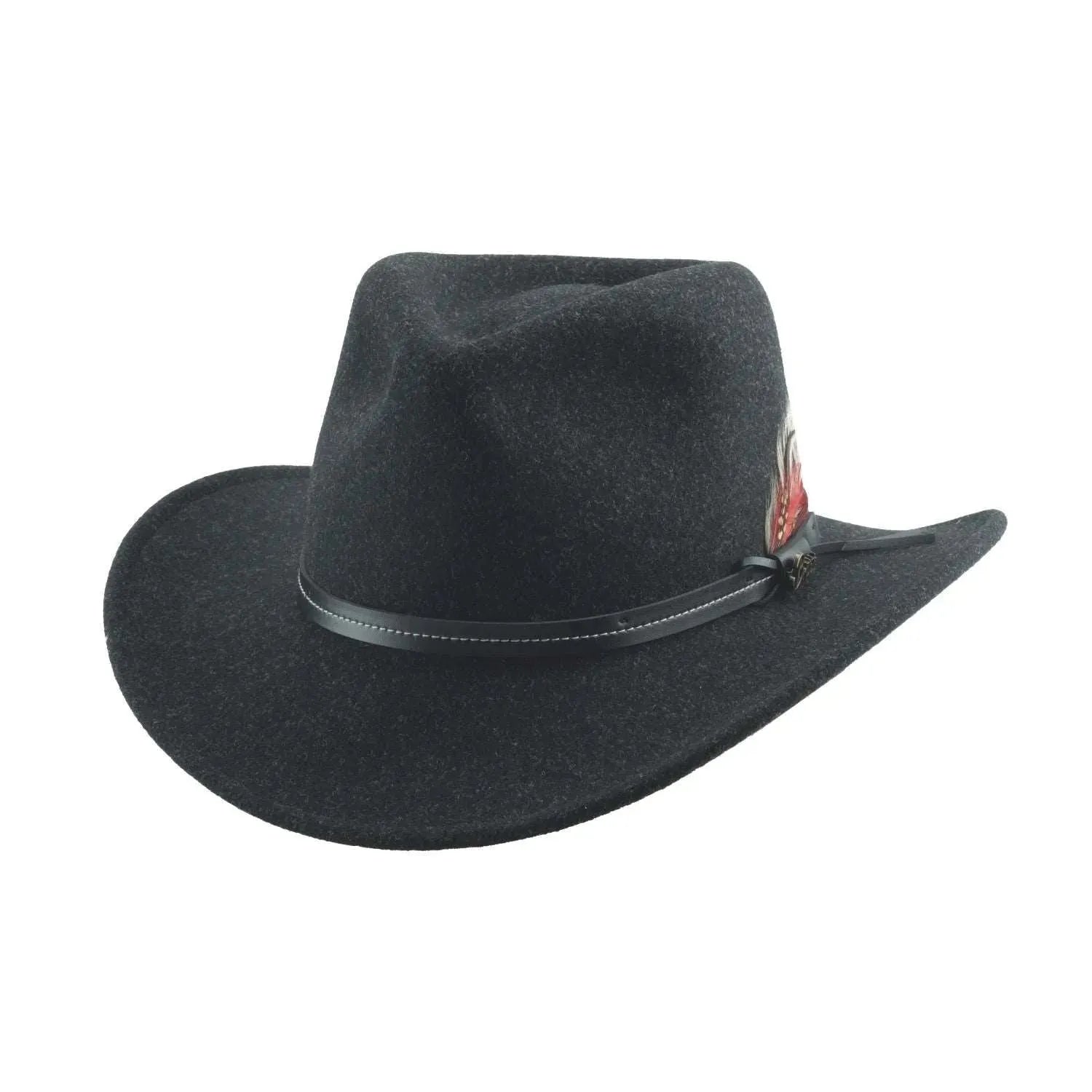 Chapeau de cowboy Bullhide Evanston en feutre synthétique