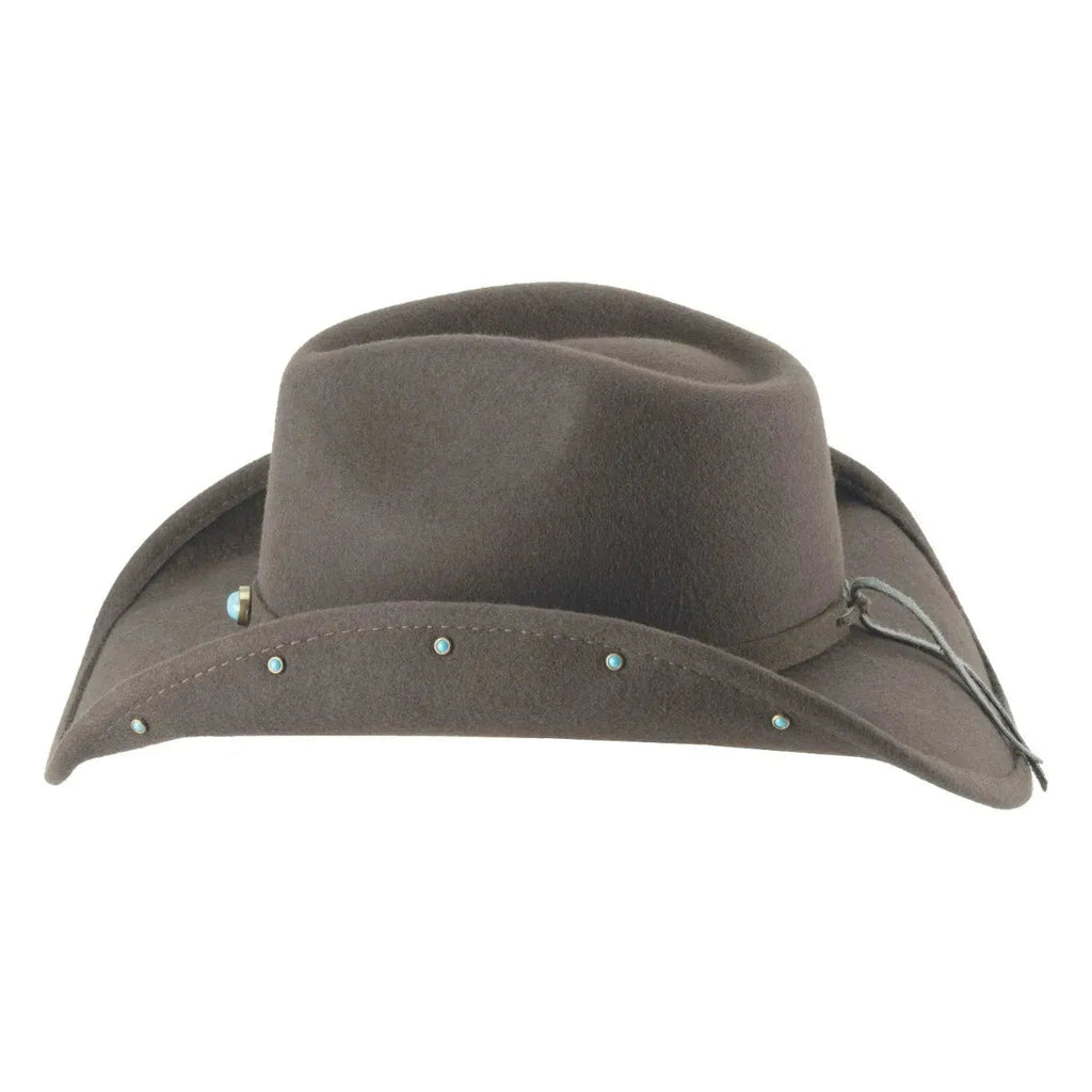Bullhide Omaha - Chapeau de cowboy en feutre de laine pour enfant
