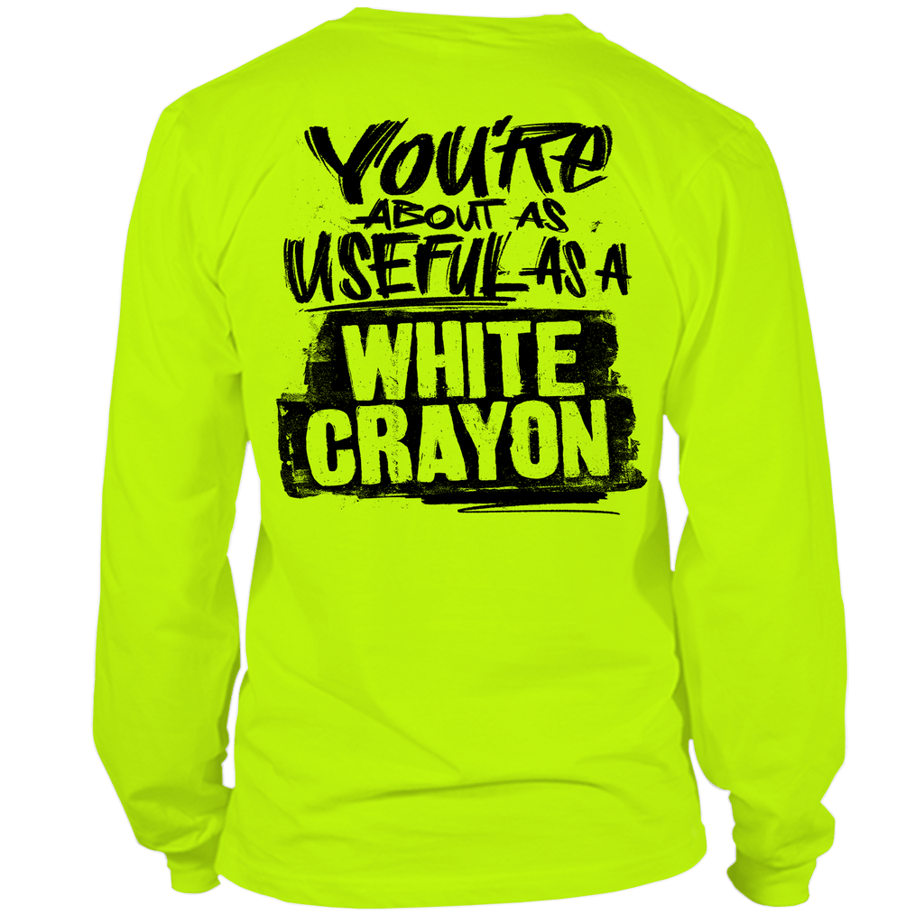 White Crayon - T-shirt haute visibilité à manches longues