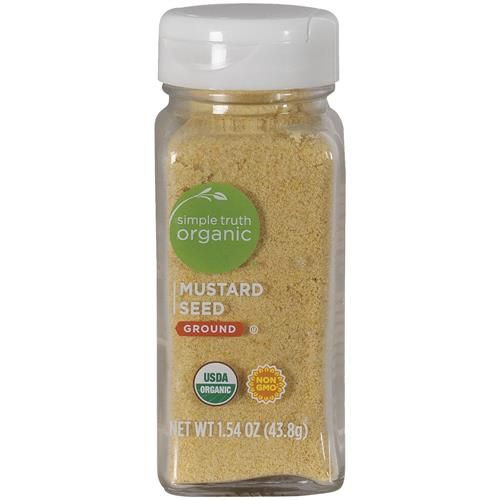 Graines de moutarde moulues biologiques Simple Truth 1,54 oz