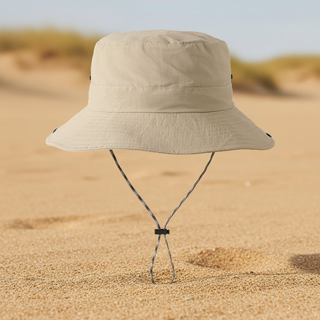 Chapeau de soleil en nylon à large bord anti-UV – Chapeau d'extérieur respirant pour femme et homme