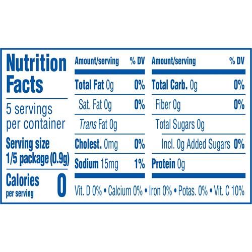 Mélange à boisson en poudre sans sucre Kool-Aid, saveur raisin, sachet de 4 g