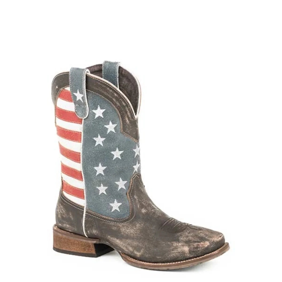 Bottes de cowboy Roper America (marron) pour homme