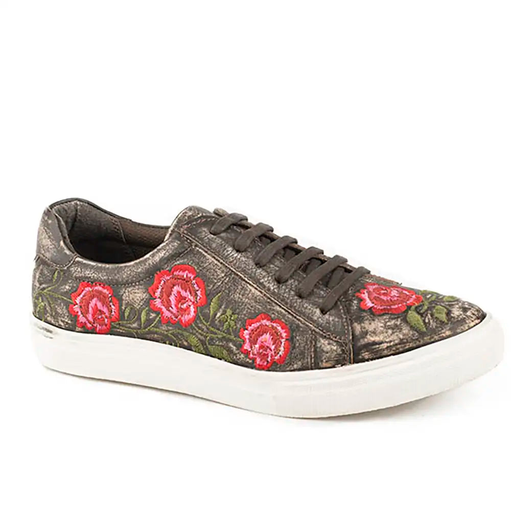 Roper Vintage Rose (marron) - Baskets en cuir à lacets pour femme