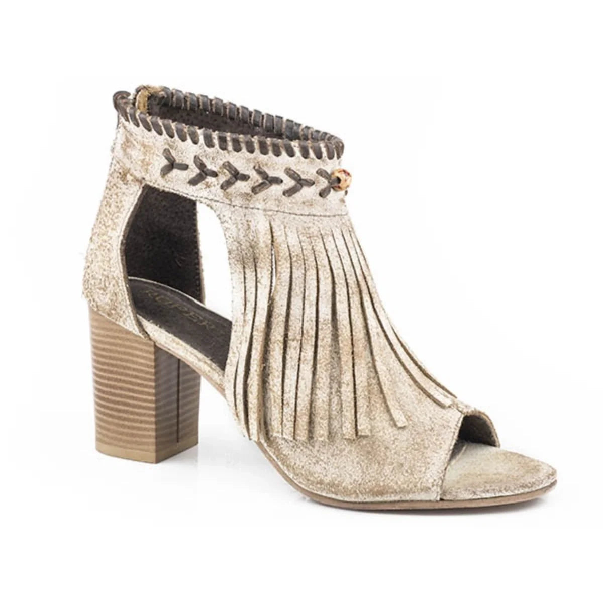 Roper Bettina (Tan) - Sandales en daim pour femmes