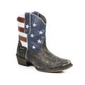 Roper American Beauty (Marron) - Bottine Cowgirl Cheville Femme