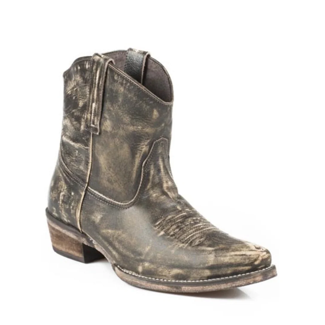 Roper Dusty (Marron) - Bottine Cow-girl pour Femme