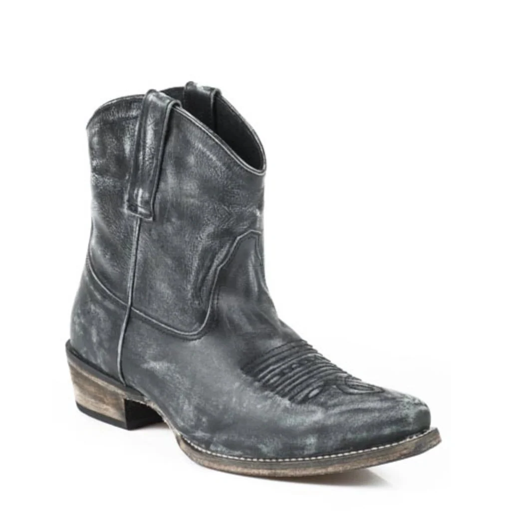 Roper Dusty (Noir) - Bottine de cowgirl pour femme