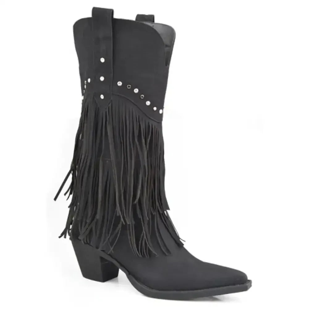 Roper Oakley (Noir) - Bottes de motard pour femme