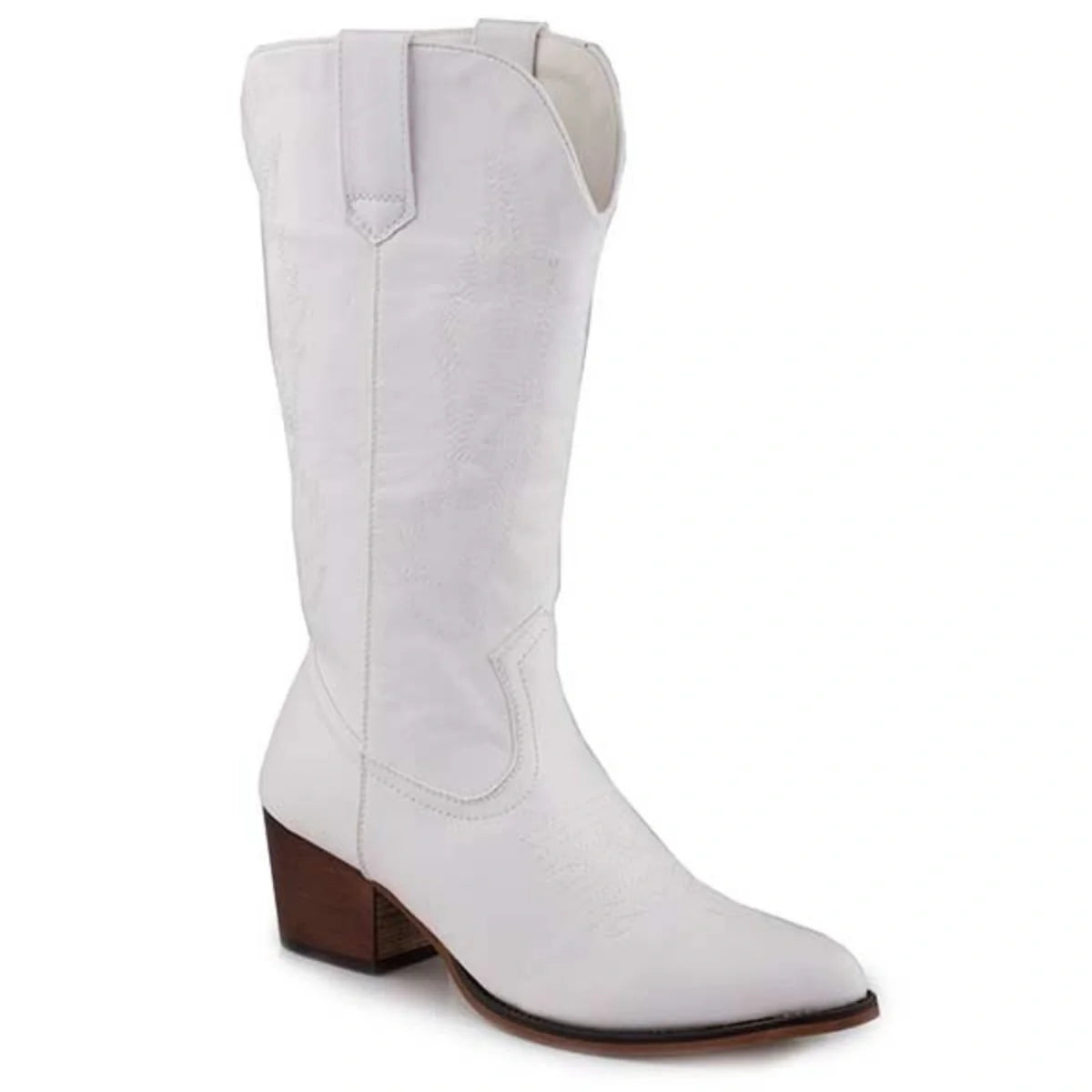 Bottes de cowgirl Roper Nettie (blanc) pour femme