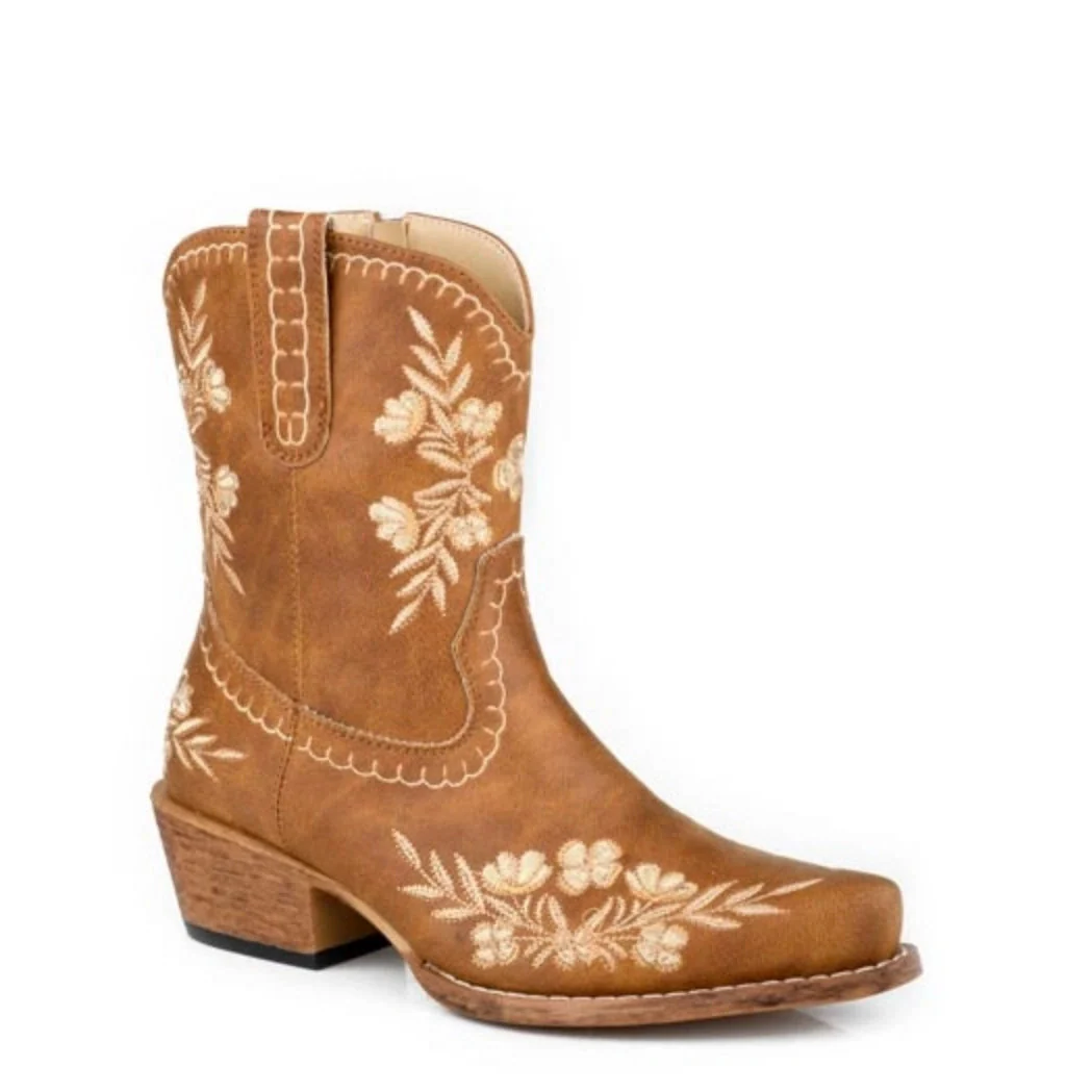 Roper Wynona (Tan) - Bottes de cow-girl pour femme