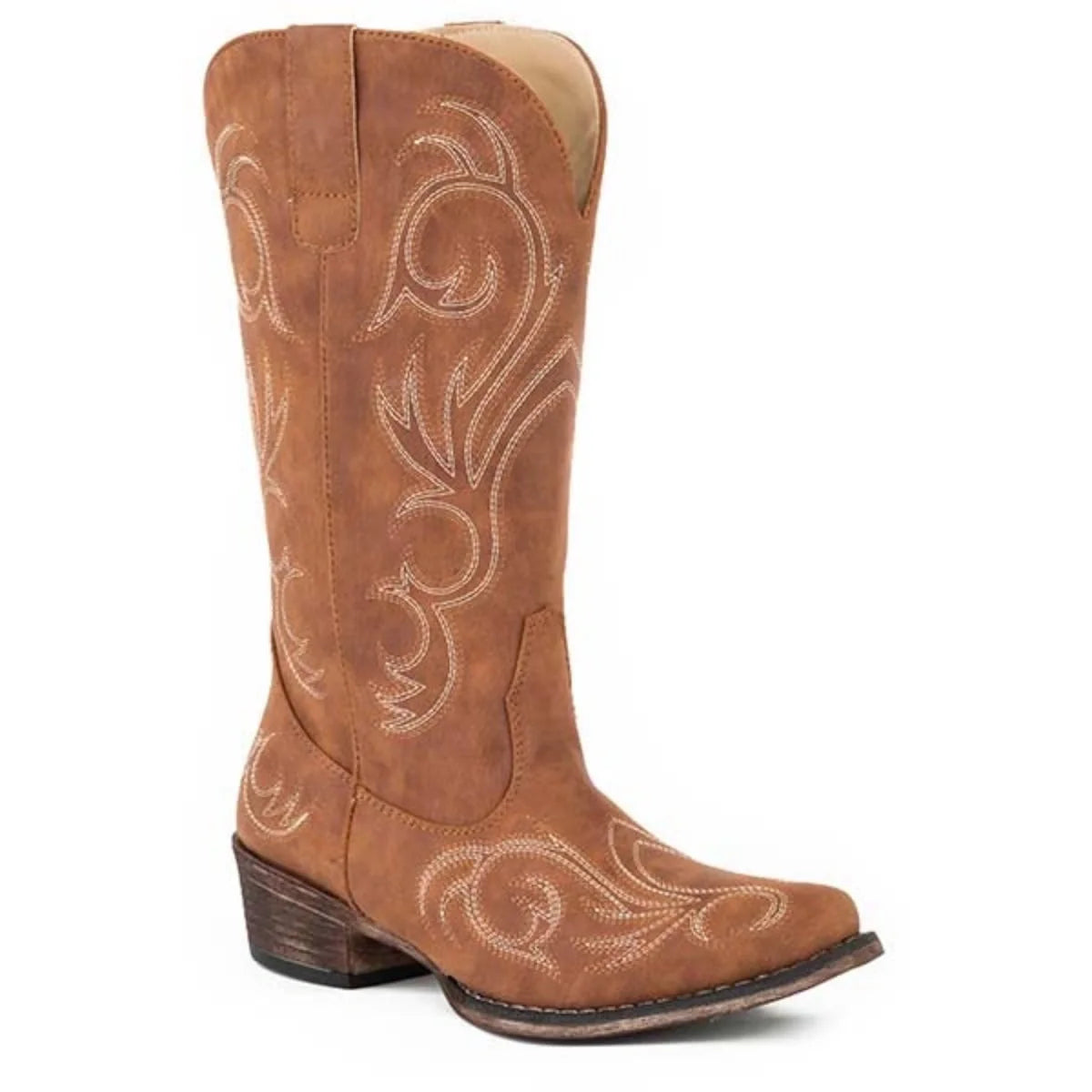 Bottes de cowgirl Roper Riley (Tan) pour femme