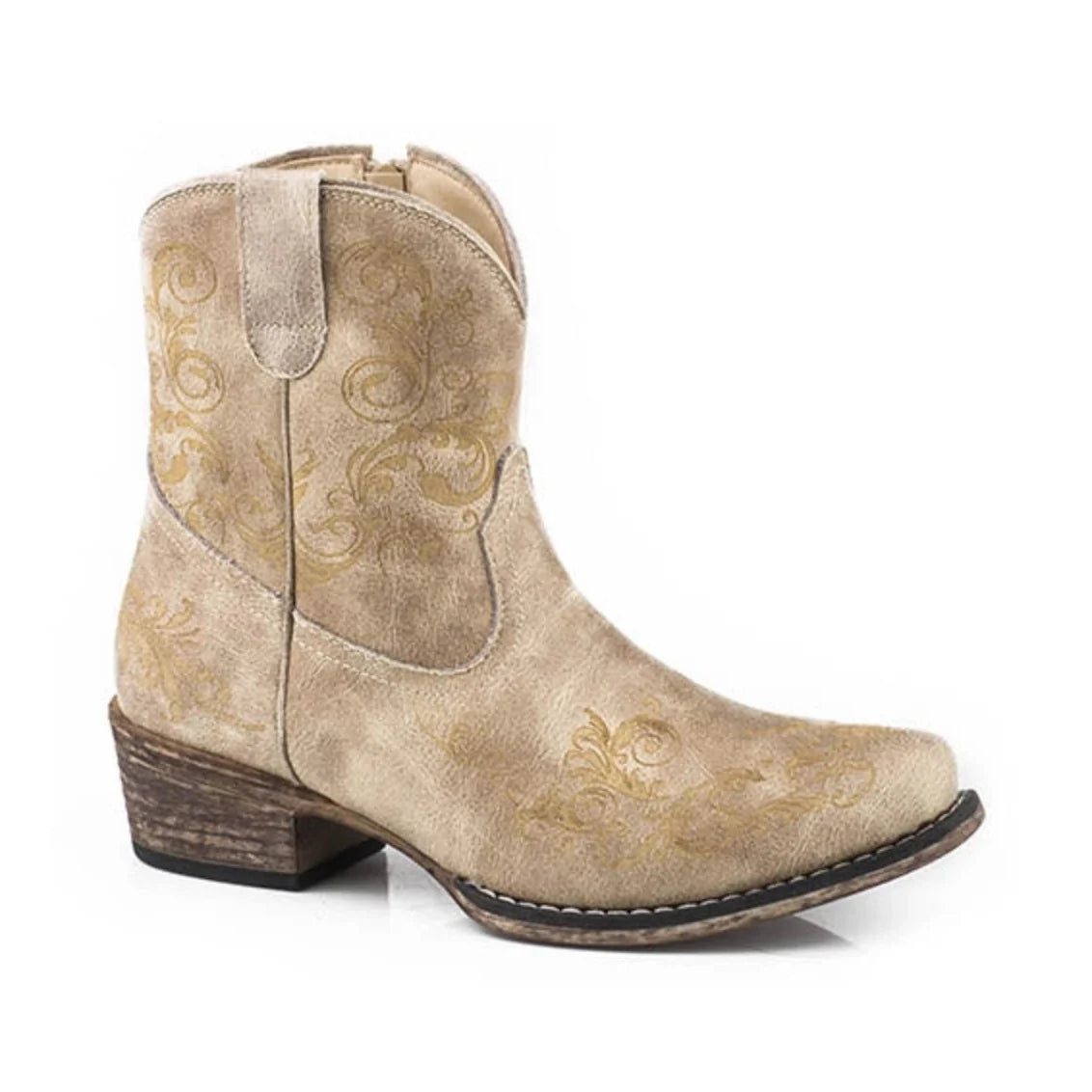 Bottes de cowboy Roper Short Stuff (Tan) pour femme