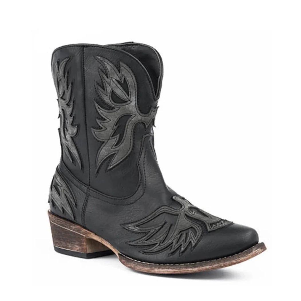 Roper Amelia (Noir) - Bottes de cowgirl pour femme