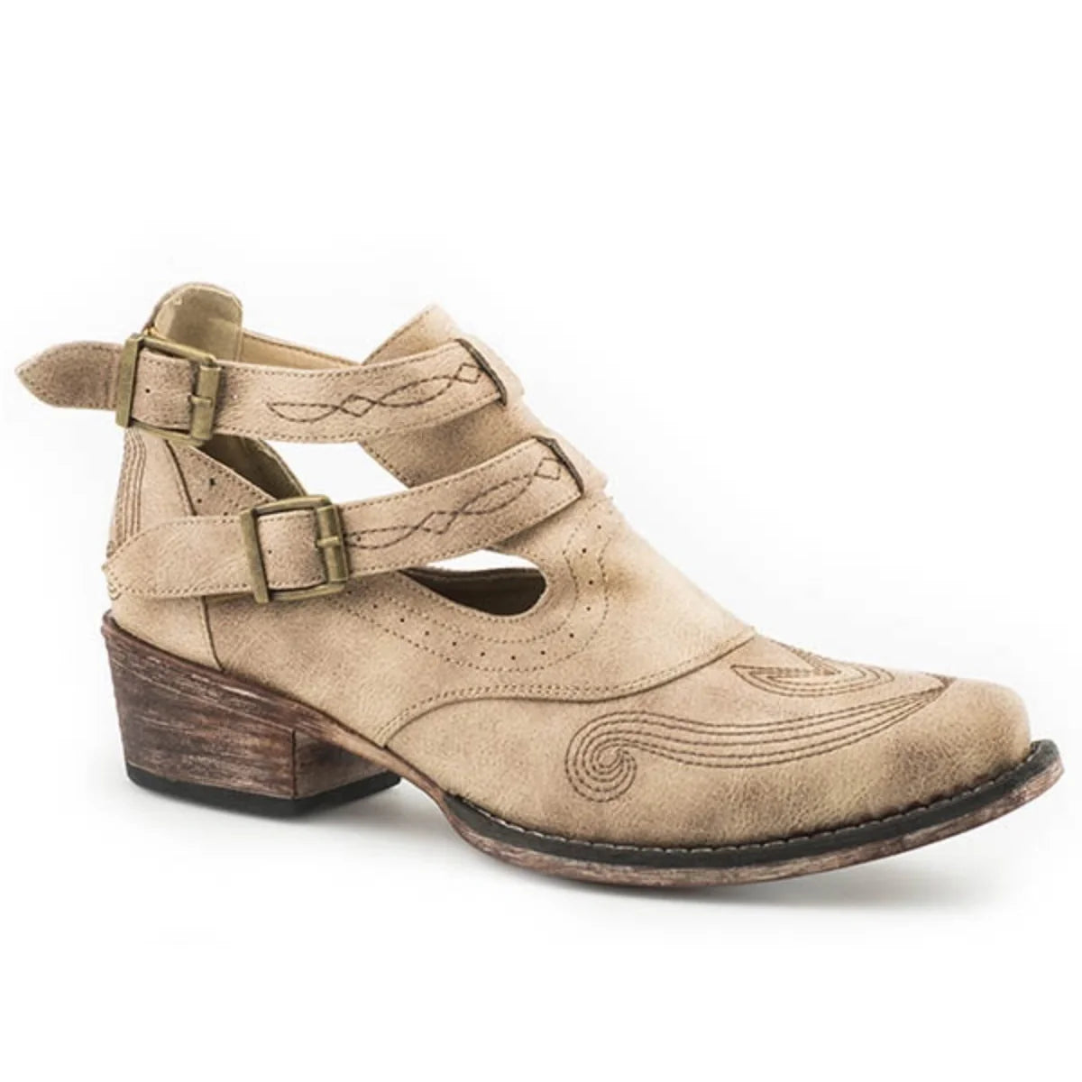 Roper Willa (Tan) - Bottes de cow-boy pour femme