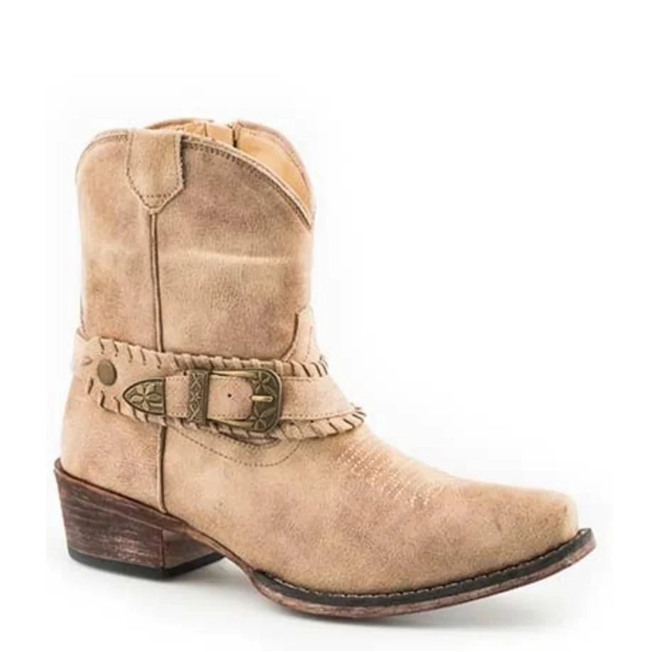 Roper Nelly (Tan) - Bottes de cowgirl pour femme
