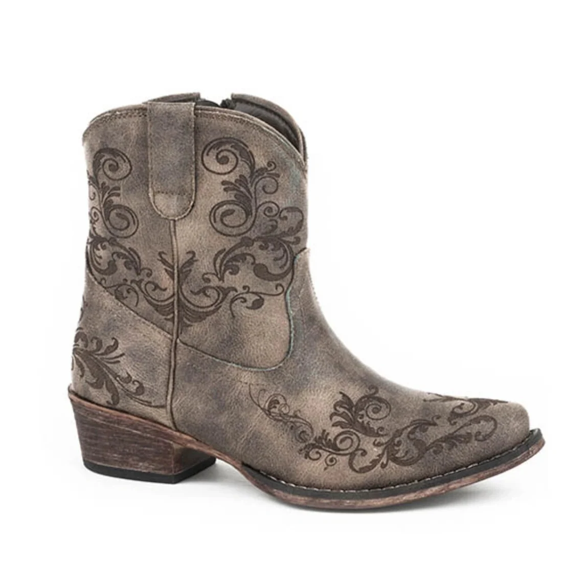 Roper Short Stuff (Marron) - Bottes de cow-girl pour femme