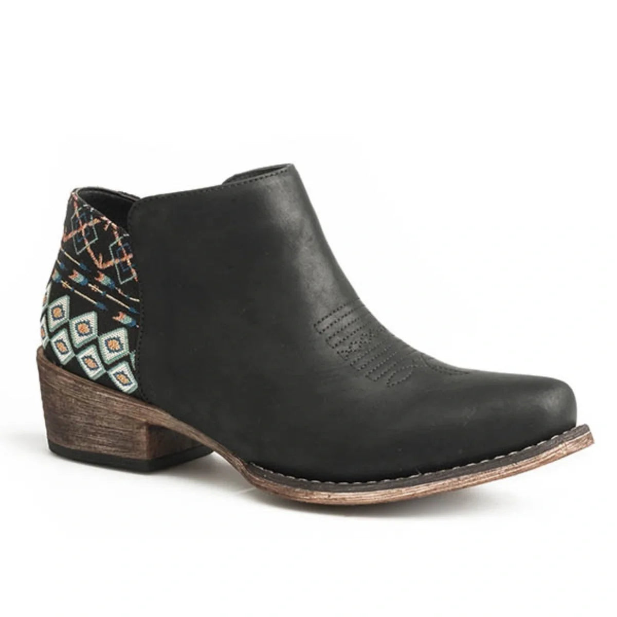 Botte de cow-girl Roper Sedona (Noir) pour femme
