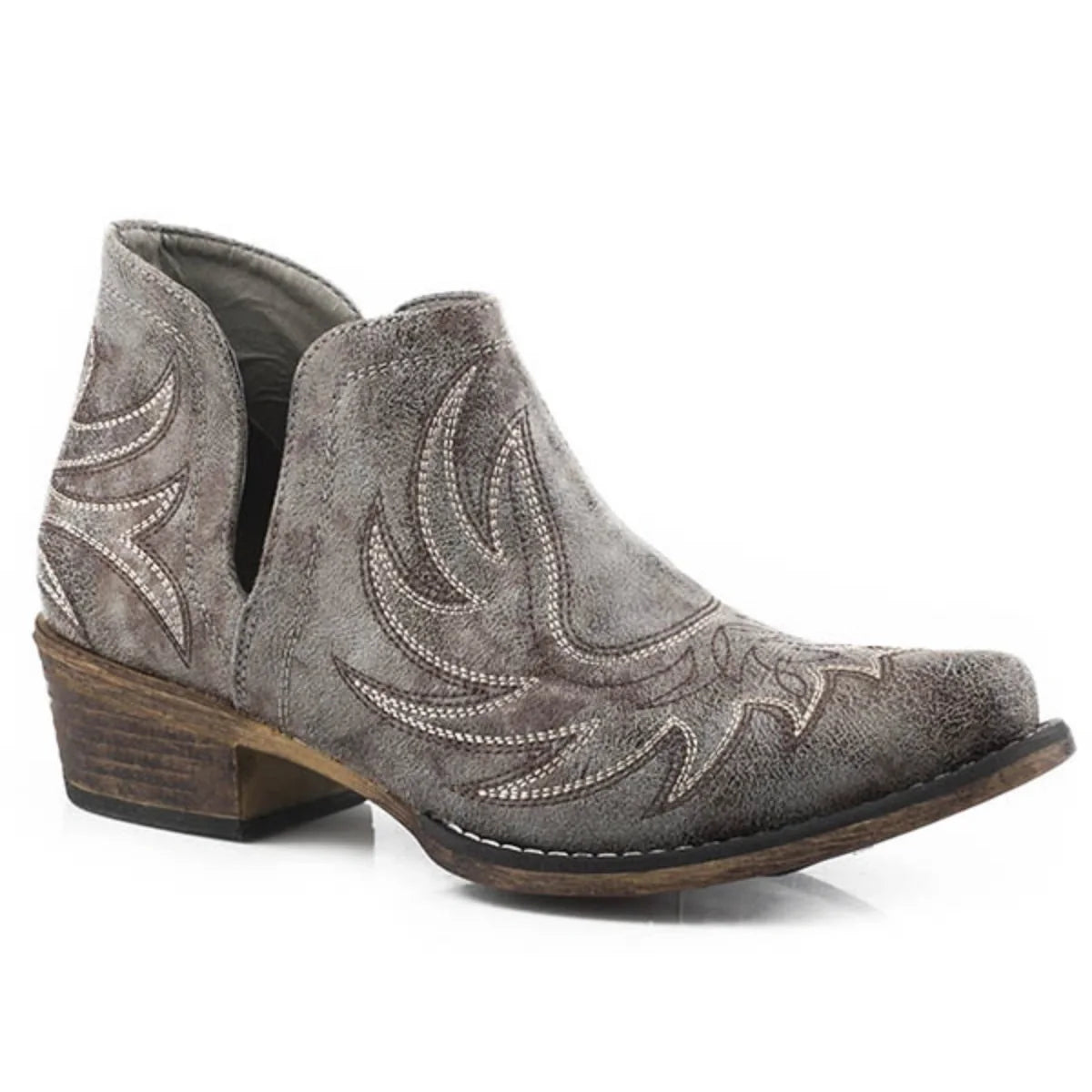 Roper Ava Vintage (Gris) - Bottes de cow-girl pour femme