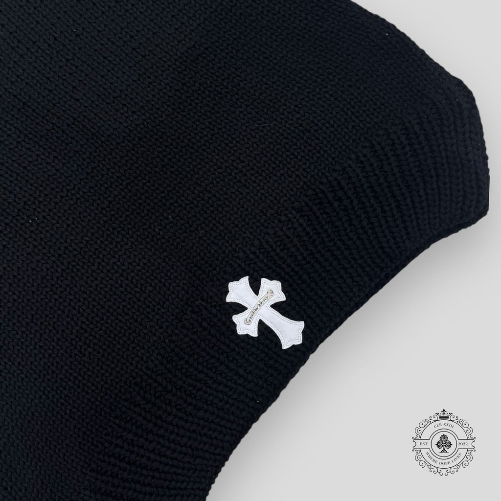 Pull en maille Chrome Hearts à motif croix