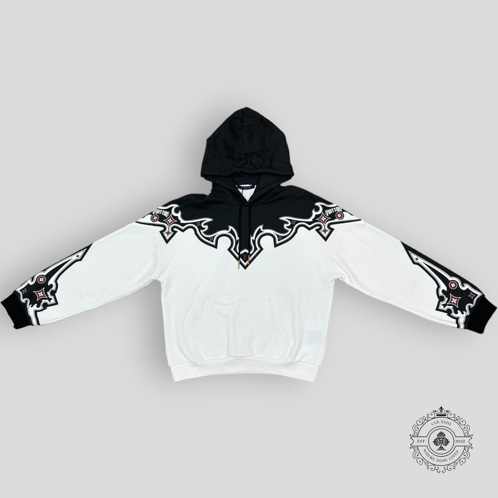 Louis Vuitton Sweat à capuche Rodeo Cut avec franges