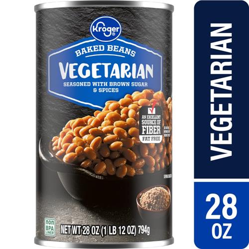 Haricots au four végétariens Kroger 794 g