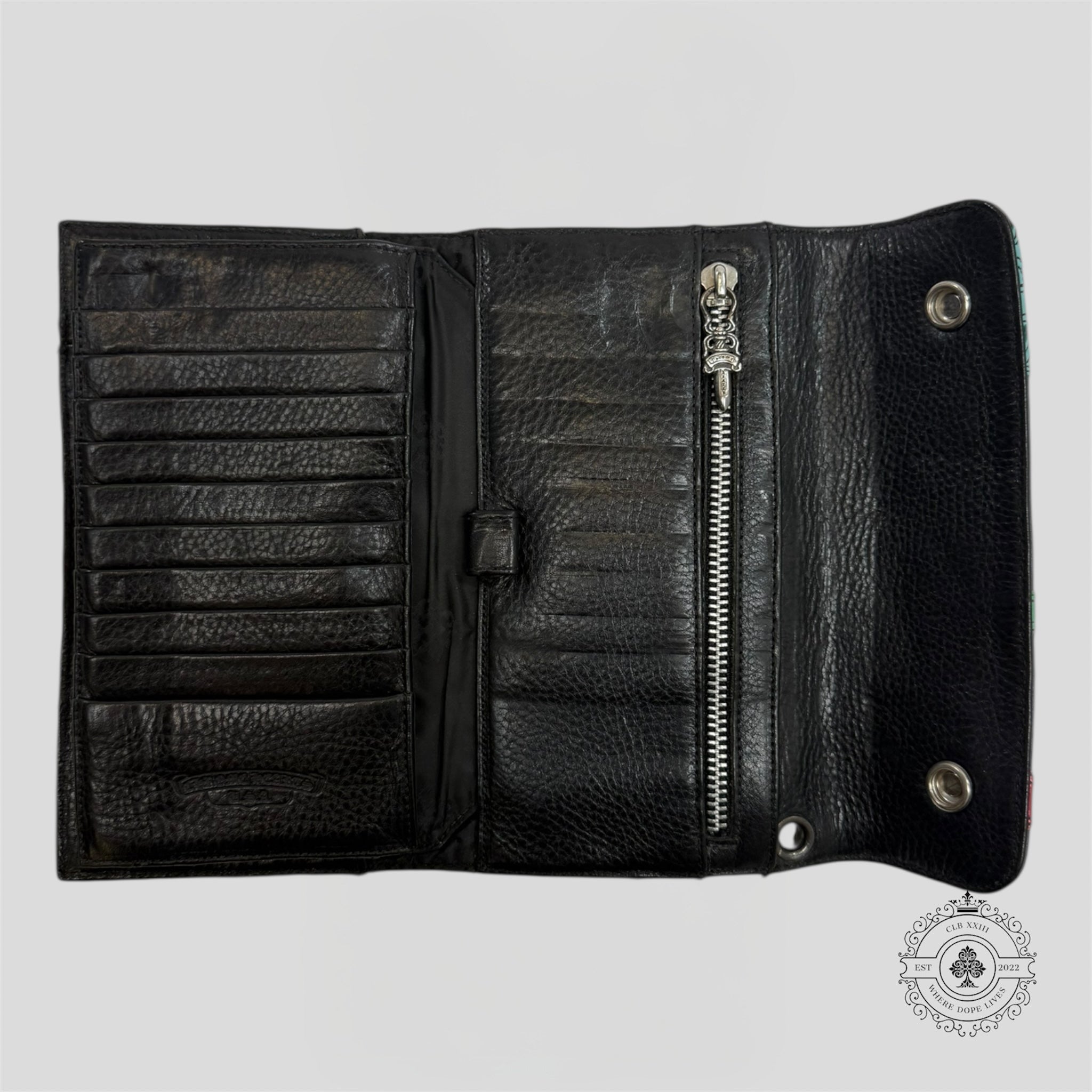 Chrome Hearts Cross Patch Wave Wallet