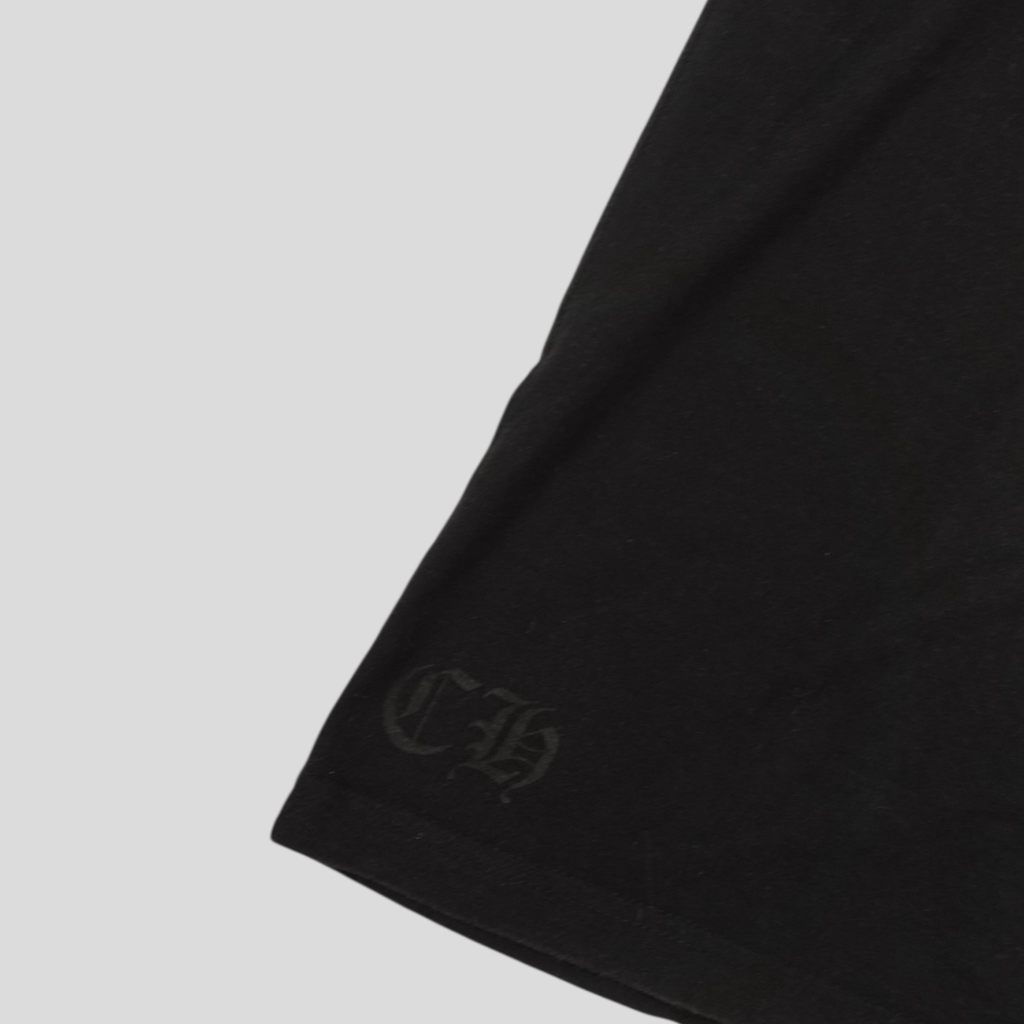 T-shirt à poche Chrome Hearts Scroll Logo noir - D'occasion