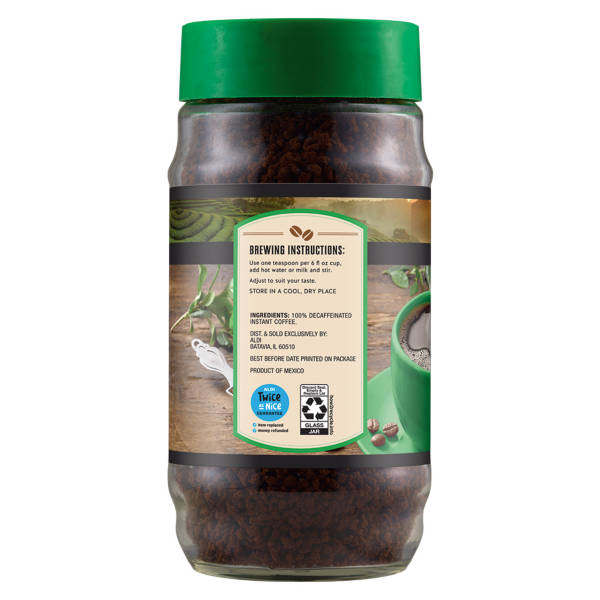 Café instantané décaféiné Beaumont, 7 oz