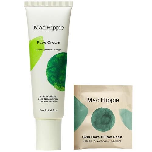 Mad Hippie Crème Visage – Hydratant Anti-âge & Crème Raffermissante pour la Peau au Niacinamide, Peptides Avancés & Huile d'Argan 30 ml