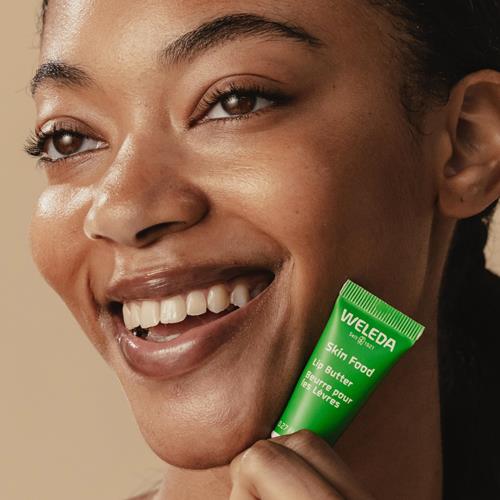 Weleda Skin Food Beurre Lèvres, 7,7 g, Soin des Lèvres Hydratant Riche en Plantes avec Huile de Graines de Tournesol, Camomille et Calendula