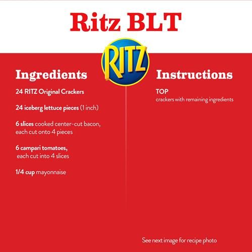 Biscuits Ritz Original, collation pour enfants et adultes, collation pour le déjeuner, format familial, 776 g