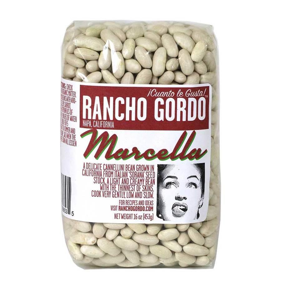 Haricots anciens 'Marcella' Rancho Gordo (453g)