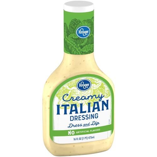 Sauce Salade Italienne Crémeuse Kroger 473 ml